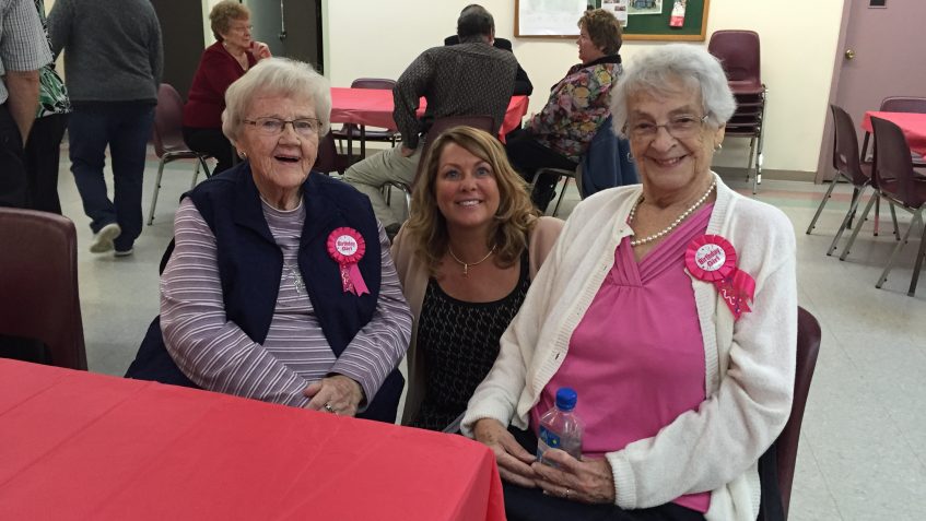 Enjoying 90+ birthday with Chebucto Connections - 2015