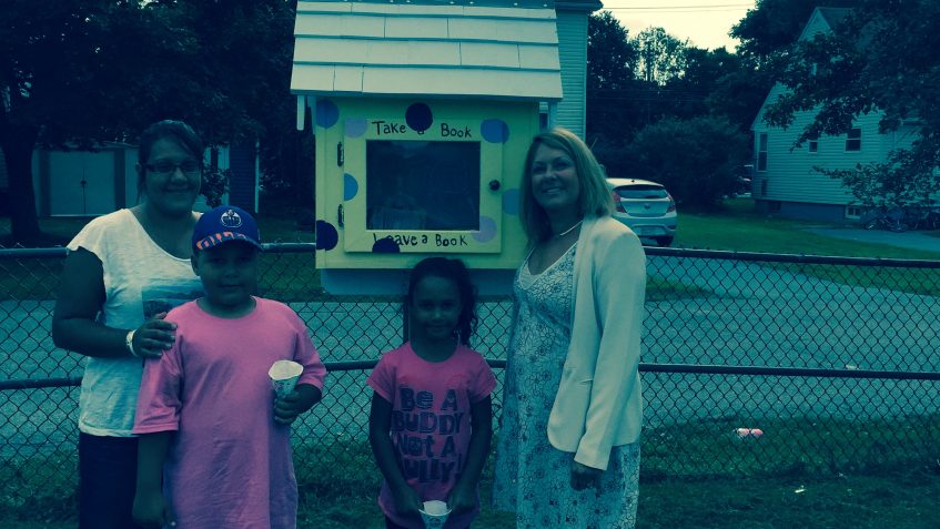 Set up three little libraries in Bayers Westwood area