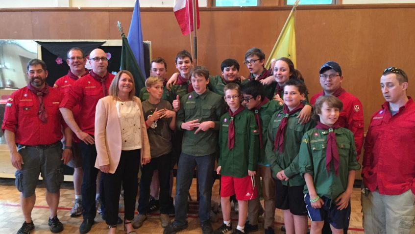 Year end 1st Armdale Scouts banquet